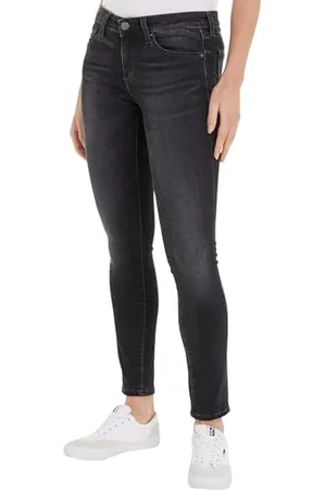 Tommy Hilfiger Donna Jeans Sophie Skinny Fit, Blu ( Black), 32W/28L