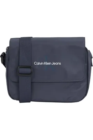 Calvin Klein Uomo Borsa a Tracolla Sport Essentials Flap con Zip, Blu (Ombre ), Taglia Unica