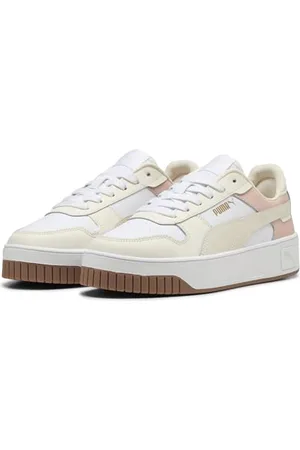 PUMA Carina Street, Scarpe da Ginnastica Donna, White-Alpine Snow-Frosted Ivory, 38.5 EU