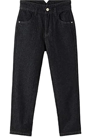 NAME IT NKFBELLA DNMATAMY HW Ancle Mom Pant Jeans, , 158 Ragazze