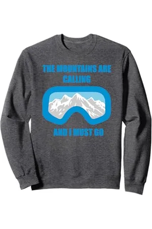 Fun Shirts Le Montagne stanno chiamando e io devo andare Felpa