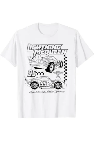 Cars Lightning McQueen Piston Cup Line Maglietta