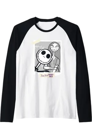 The Nightmare Before Christmas True Love Maglia con Maniche Raglan