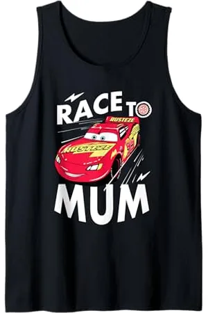 Cars McQueen Race To Mum Festa della mamma Canotta