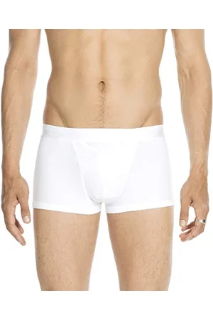 Hom Uomo Shorts retrò HO1 Uomini Uomini Pantaloni Corti Boxer Soft - Selezione di Colore: Colour: White | Size: Large