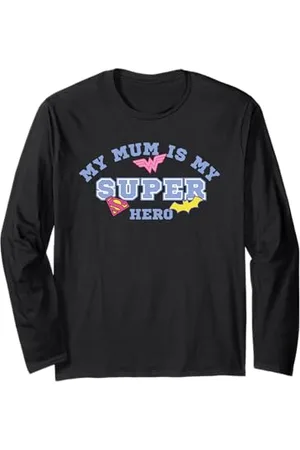 DC Comics Originals Justice League Mum Super Hero Festa della mamma Maglia a Manica