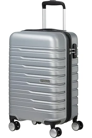 American Tourister Flashline - Spinner S Slim, Handgeck, 55 cm, 34 L, Silver (Sky Silver)