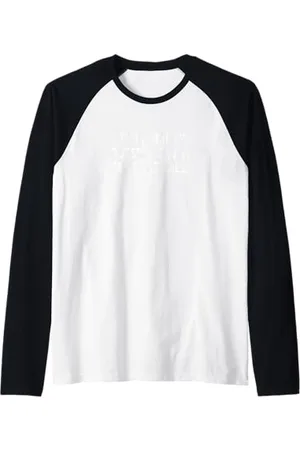 ATTITUDE Se la mia bocca non lo dice la mia faccia Maglia con Maniche Raglan