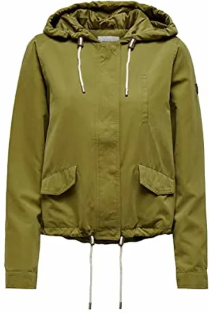 ONLY Onlskylar-Giacca a Vento con Cappuccio, , M Donna
