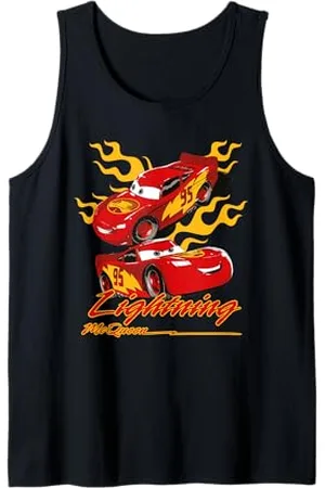 Cars Lightning McQueen Faster Than Fast Canotta