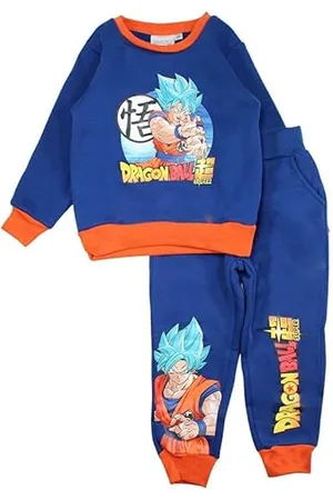 Disney Pantaloni da Jogging da Ragazzo di Dragon Ball Z Suit-Dress Set, , 8 Anni Boy