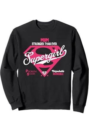 DC Comics Originals Supergirl Mum Strong Than Ever Festa della mamma Felpa