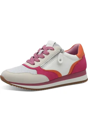 Jana Damen Sneaker Flach mit Reißverschluss Vegan, Scarpe da Ginnastica Donna, , 41 EU