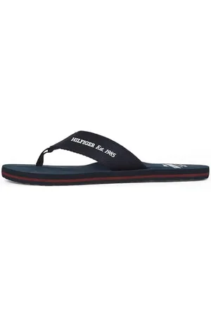 Tommy Hilfiger Uomo Infradito Beach Sandal Infradito, Blu , 41