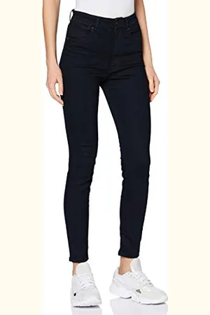 G-Star Donna Stringfield Ultra High Skinny Jeans, (black metalloid cobler D17849-5245-B827), 29W / 30L