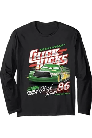 Cars Car Chick Hicks Chance Of Thunder Maglia a Manica