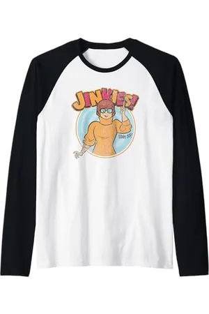 Scooby-Doo Velma Jinkies Maglia con Maniche Raglan