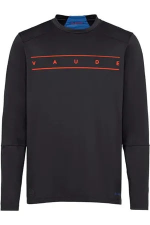 Vaude Maglietta da Uomo Qimsa LS T-Shirt, Nero-Black Uni