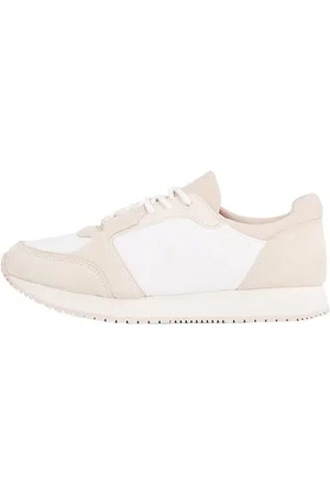 Calvin Klein Donna Sneakers Running Laceup Sock Sportive, Multicolore (Creamy White/Whisper Pink), 37