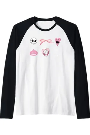 The Nightmare Before Christmas Love You Maglia con Maniche Raglan