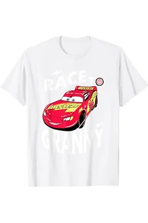 Cars McQueen Race To Granny Festa della mamma Maglietta