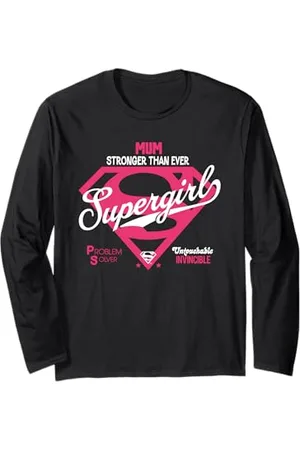 DC Comics Originals Supergirl Mum Strong Than Ever Festa della mamma Maglia a Manica