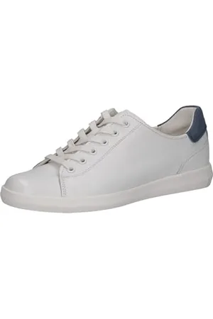 Caprice Damen 9-23707-44, Scarpe da Ginnastica Donna, White/Lt.Blue, 36 EU
