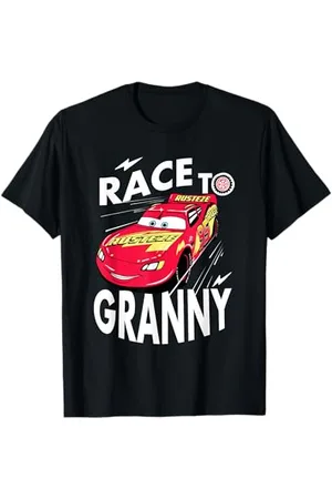 Cars McQueen Race To Granny Festa della mamma Maglietta