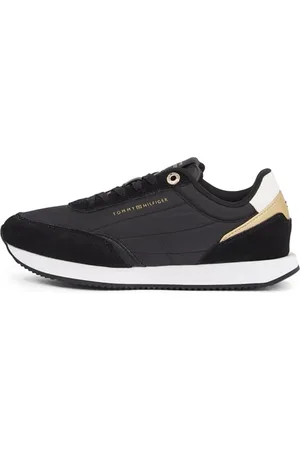 Tommy Hilfiger Donna Sneakers da Runner Essential Sportive, (Black), 36