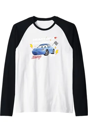 Cars Sally Heart Of Champion Valentine Maglia con Maniche Raglan