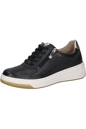 Caprice Damen 9-23720-44, Scarpe da Ginnastica Donna, Dk Blue/Silver, 38 EU