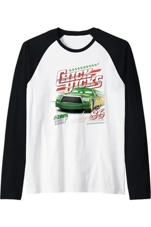 Cars Car Chick Hicks Chance Of Thunder Maglia con Maniche Raglan