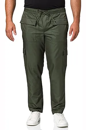Sisley Pantaloni 4von55gn9, Verde 1d1, 56 Uomo