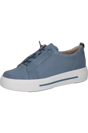 Caprice Damen 9-23709-44, Scarpe da Ginnastica Donna, Lt.Blue Suede, 39 EU