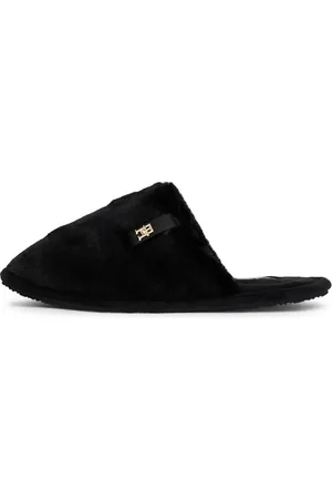 Tommy Hilfiger Pantofola da Donna TH Comfort Home (FW0FW08138), , 40/40. 38 UK, Black, 41/42 EU