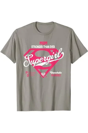DC Comics Originals Supergirl Mum Strong Than Ever Festa della mamma Maglietta