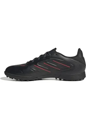 adidas Copa Pure III League Turf Football Boots Kids, Scarpe da Calcio, Core Black/Carbon/Lucid Red, 21 EU