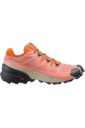 Salomon Speedcross , Scarpe da Trail Running, Donna, Blooming Dahlia / Black / Vibrant Orange, 40 2/3 EU