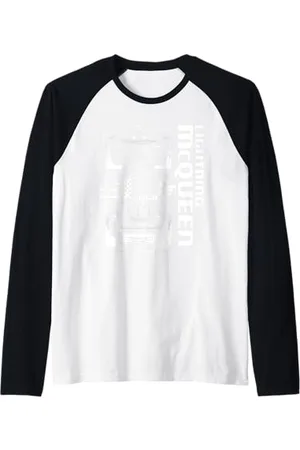 Cars Lightning McQueen Line Maglia con Maniche Raglan