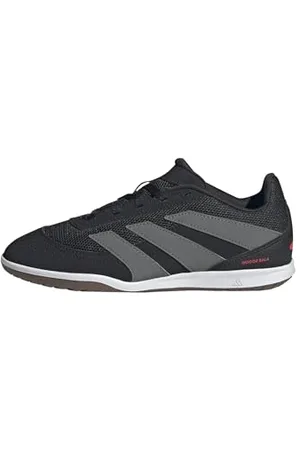 adidas Predator Club Sala Indoor Football Boots Kids, Scarpe da Calcio, Core Black/Grey Four/Lucid Red, 21 EU