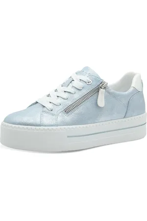 Jana Damen Plateau Sneaker mit Reißverschluss Vegan, Scarpe da Ginnastica Donna, , 39 EU