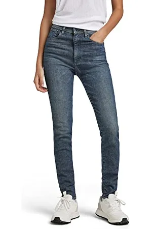 G-Star Donna Kafey Ultra High Skinny Jeans, (faded blues D15578-D106-D135), 27W / 30L