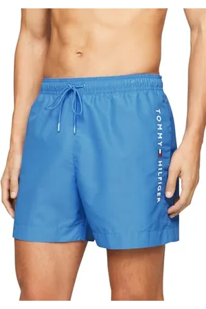 Tommy Hilfiger Pantaloncino da Bagno Uomo Medium Drawstring Lunghezza Media, Blu ( Spell), XL