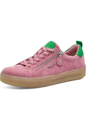 Tamaris Comfort Damen Sneaker Flach mit Reißverschluss Freizeit, Scarpe da Ginnastica Donna, , 38 EU