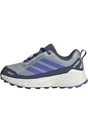 adidas Terrex Trailmaker 2 Rain.RDY Hiking Shoes Kids, Scarpe da Trekking, Magic Grey/Semi Cobalt Blue/Shadow Navy, 22 EU