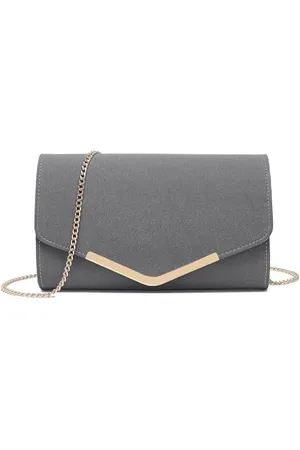 MISS LULÙ Pochette Donna Elegante, Borsetta Donna, Pochette e Clutch Pelle, Borsa Donna,Pochette Eleganti da Cerimonia