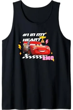 Cars Lightning McQueen In My Heart Valentine Canotta