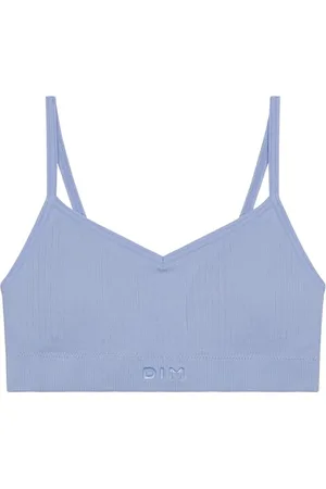 Dim Intimo Senza Cuciture per Bambina Reggiseno X1 Senza Cuciture, Pile Blu, 12 Anni EU
