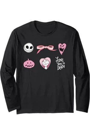 The Nightmare Before Christmas Love You Maglia a Manica