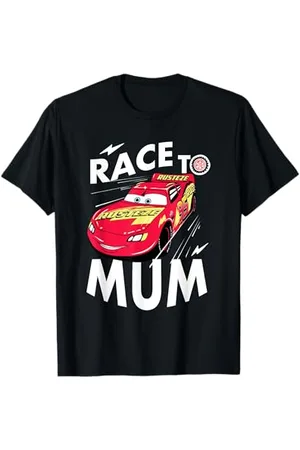 Cars McQueen Race To Mum Festa della mamma Maglietta